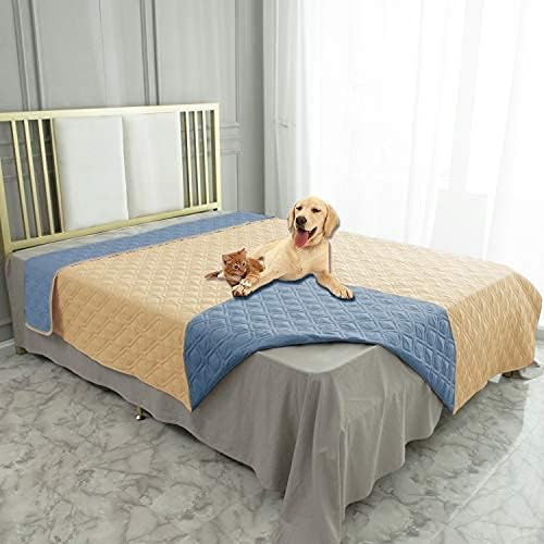 Waterproof Dog Bed Cover Pet Blanket for Furniture Bed Couch Sofa Reversible