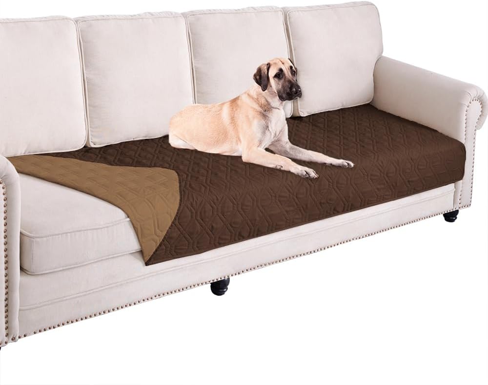 Waterproof Dog Bed Cover Pet Blanket for Furniture Bed Couch Sofa Reversible