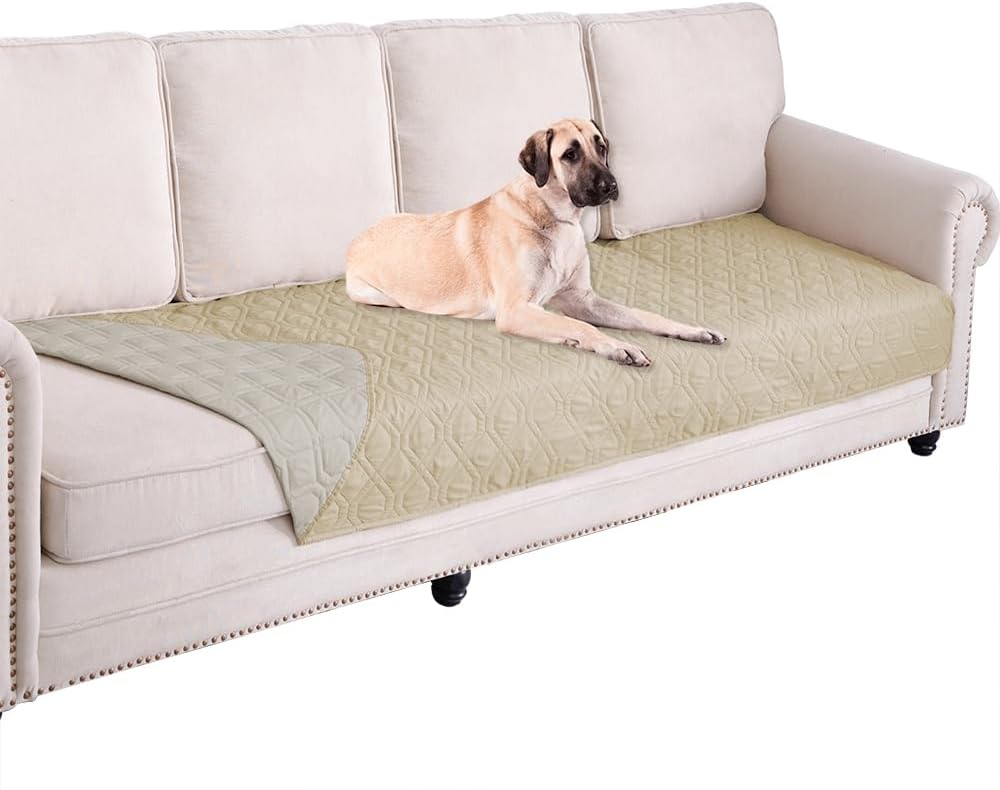 Waterproof Dog Bed Cover Pet Blanket for Furniture Bed Couch Sofa Reversible