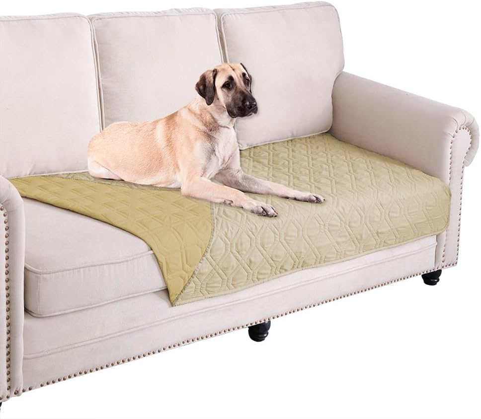 Waterproof Dog Bed Cover Pet Blanket for Furniture Bed Couch Sofa Reversible